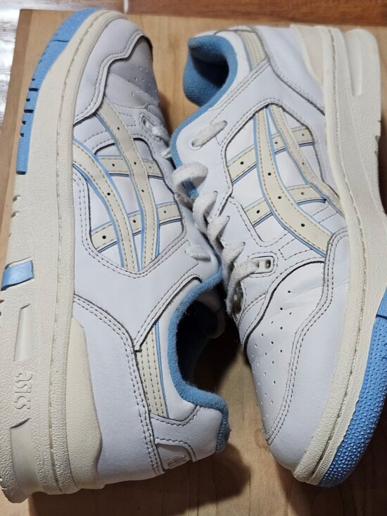 ASICS EX89 White Light Blue Men\'s Size 8/ Women\'s 9.5 main image 7